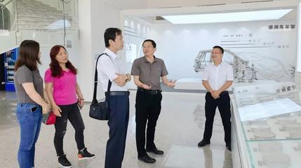 广东省汽车行业协会罗秘书长一行莅临精美特材考察指导